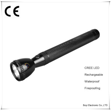 Torche à DEL, lampe de poche rechargeable d&#39;urgence, utilisation de la grande vente